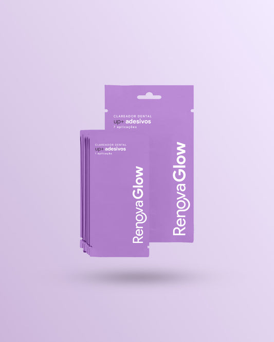 Kit 7 Adesivo Clareador Dental